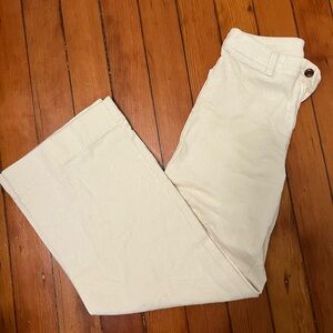 Cream Corduroy Pants